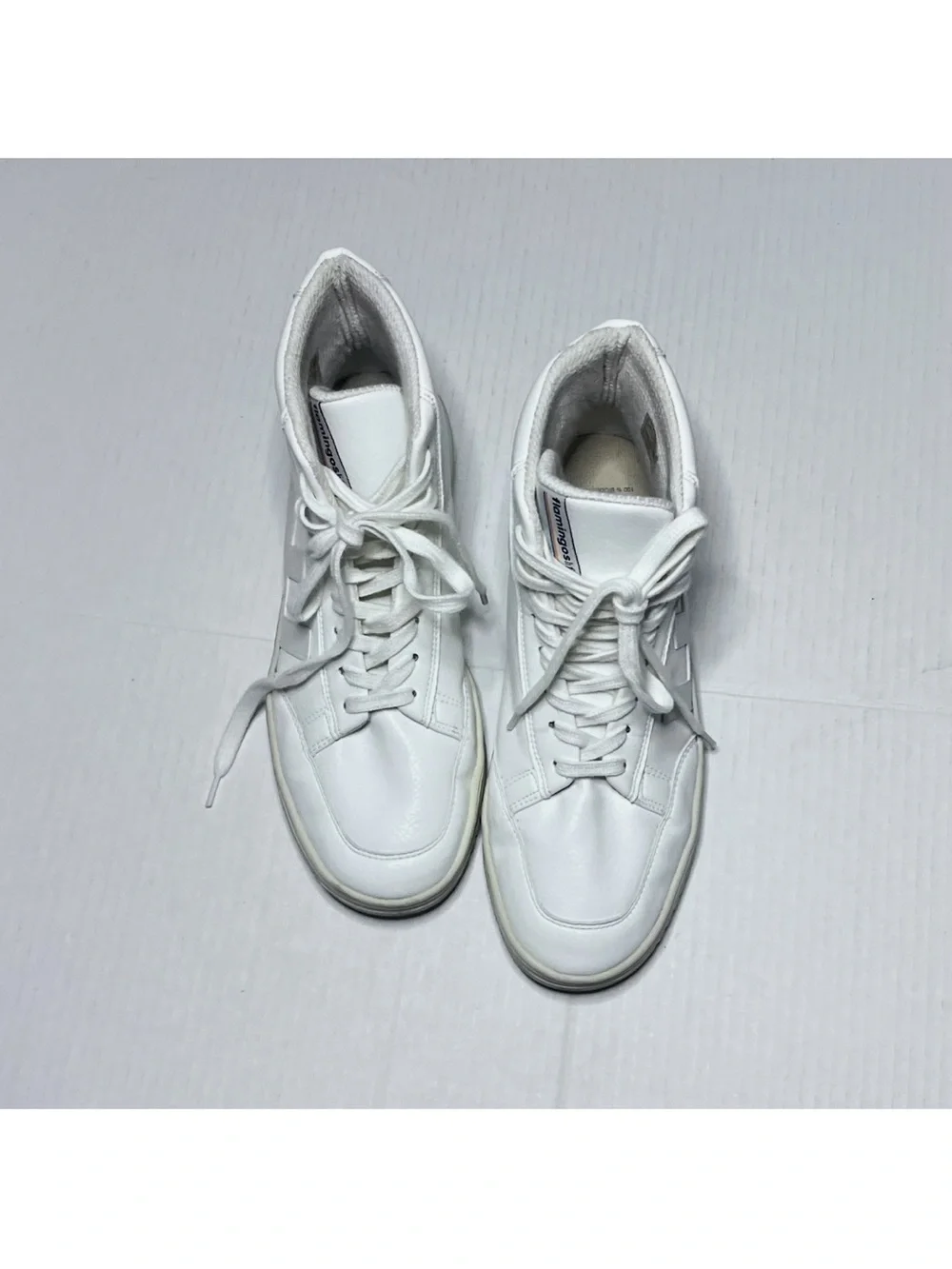 Flamingos Life Old 80’s White Vegan Leather Sneakers